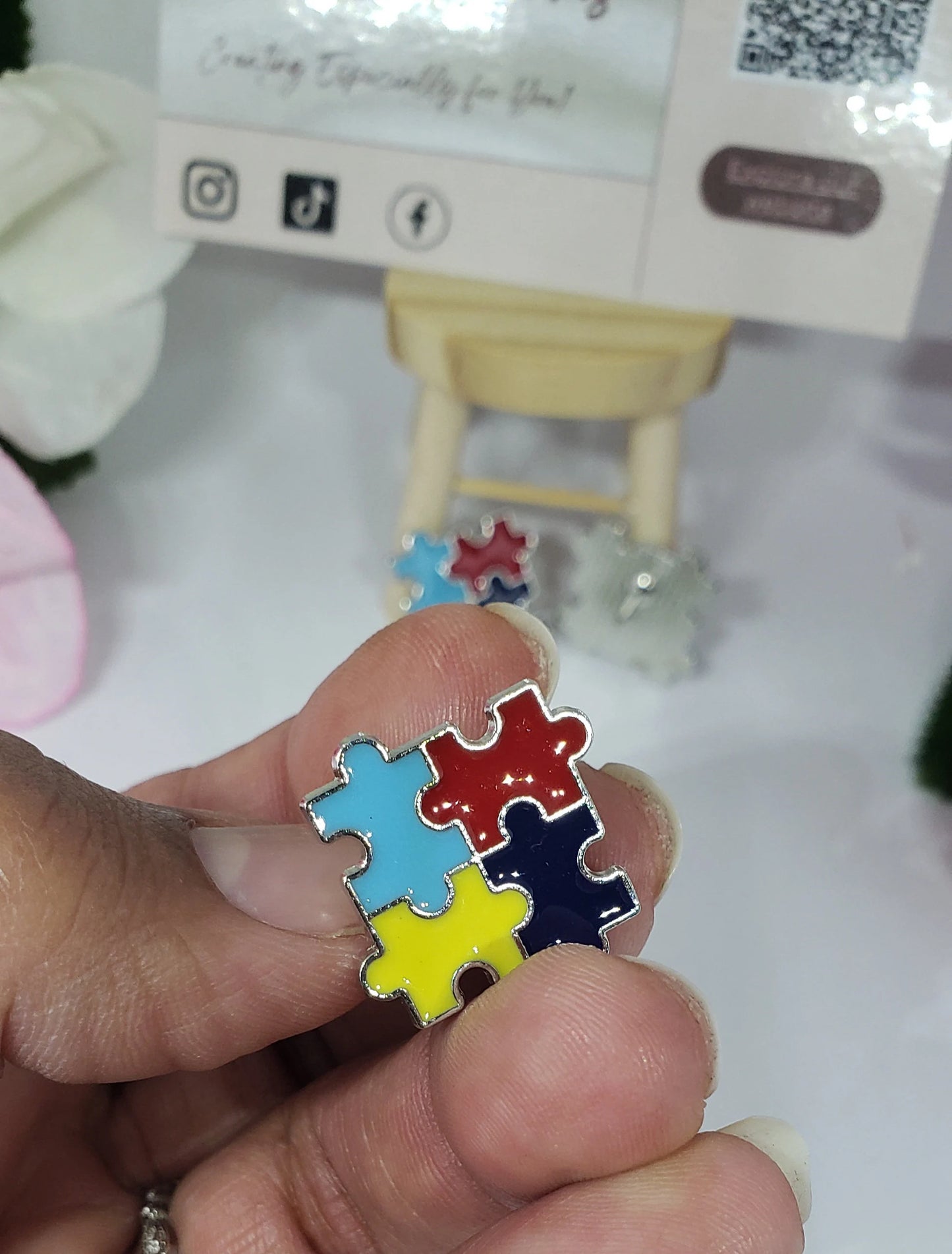 Autism Enamel Pin