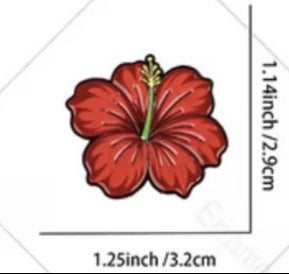 Flower Pin Puerto Rican Grandiflora/ Brooch flower