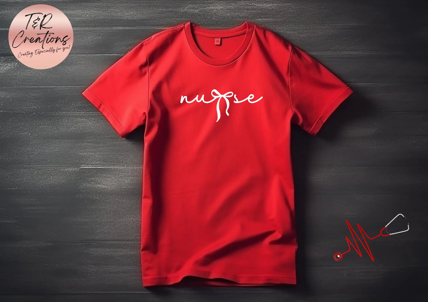 Nurse Coquette Bow T-shirt
