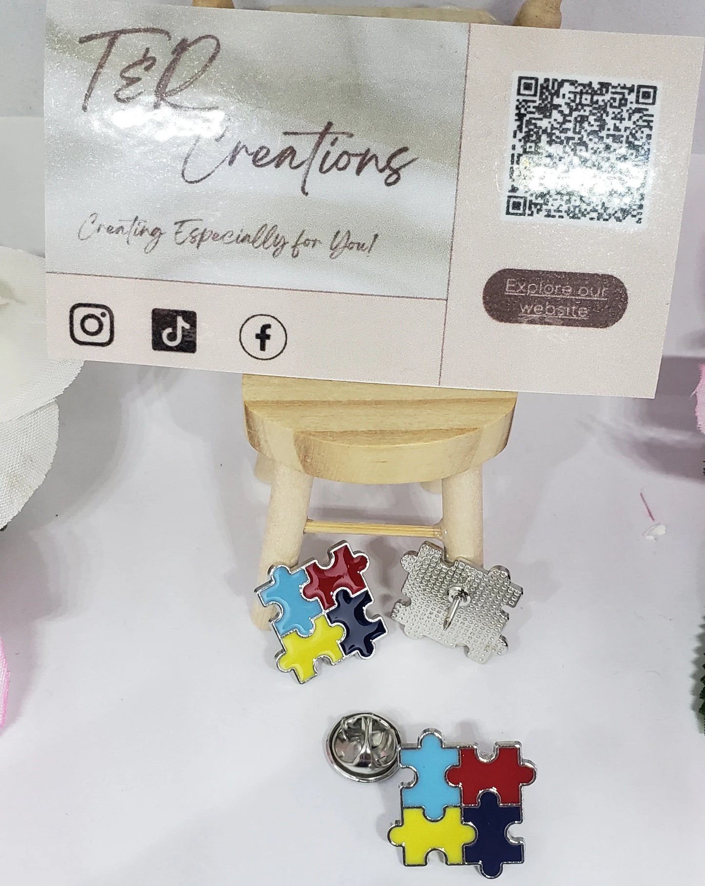Autism Enamel Pin