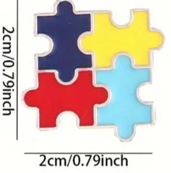 Autism Enamel Pin