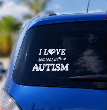 Autism car decal/ Vinyl sticker
