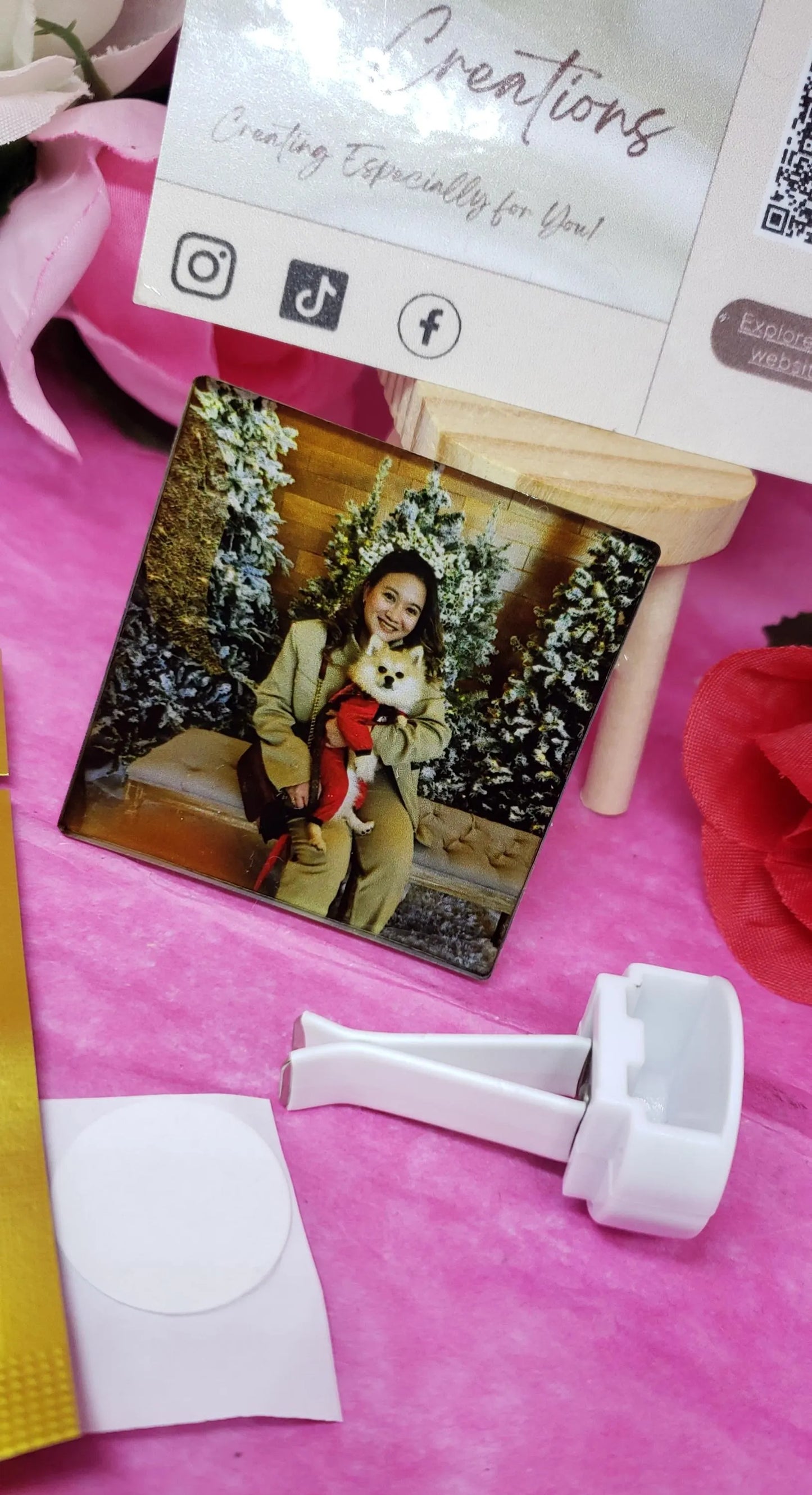 Custom Photo Car Air Vent Clip: Personalized Essential Oil Diffuser