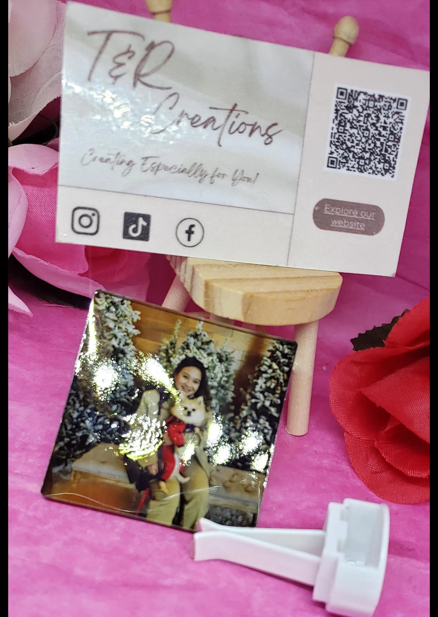 Custom Photo Car Air Vent Clip: Personalized Essential Oil Diffuser
