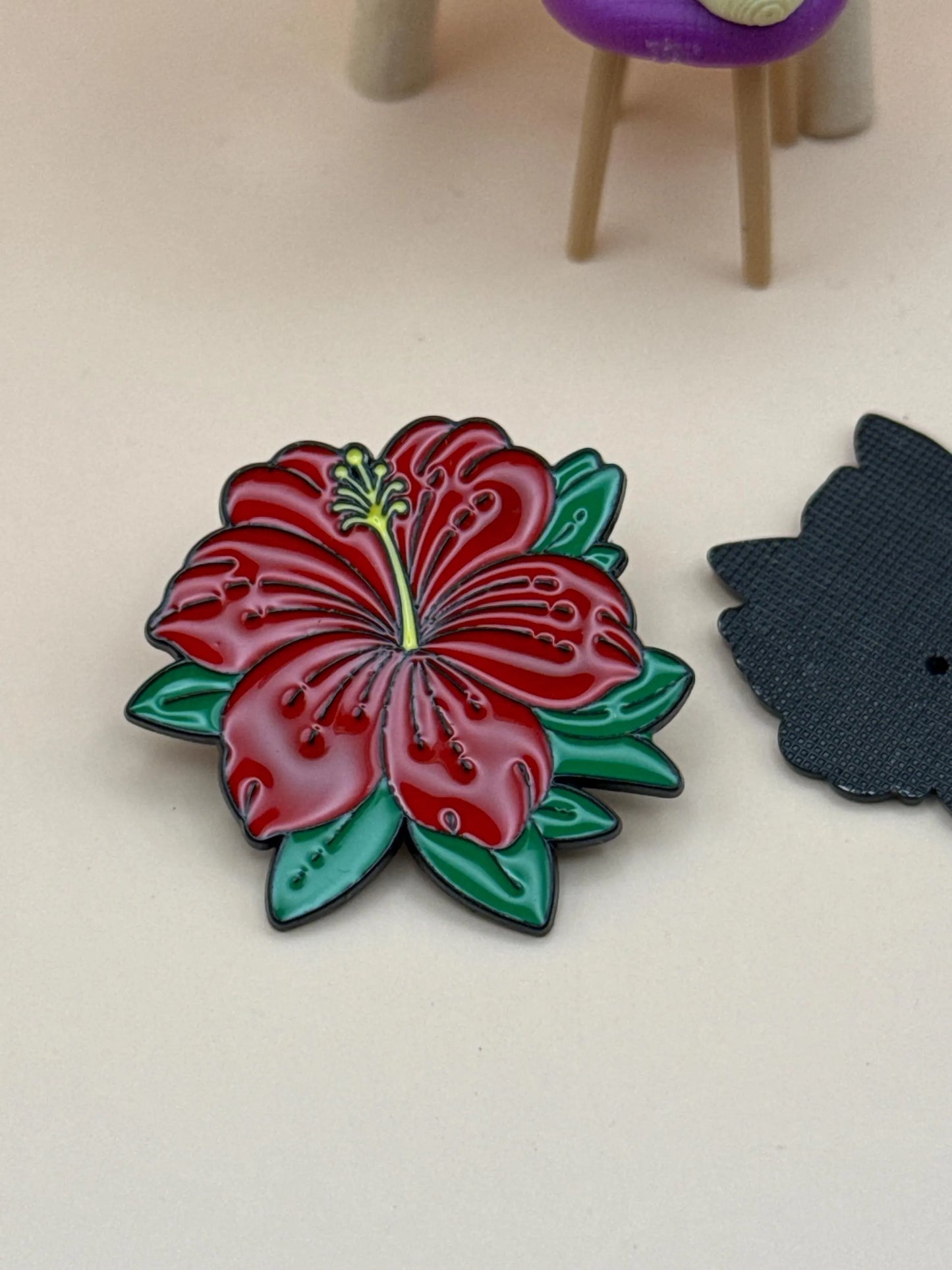 Thespesia Pin Puerto Rico Grandiflora/ Brooch flower