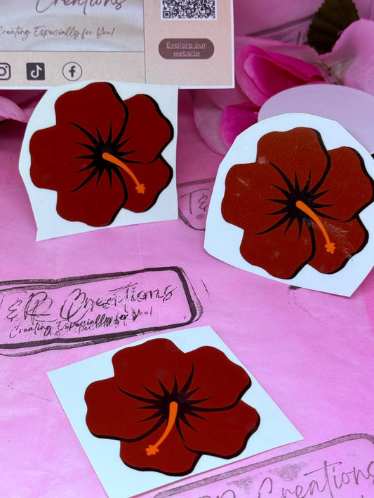 Tattoo Temporary/ Puerto Rican flower Thespesia grandiflora