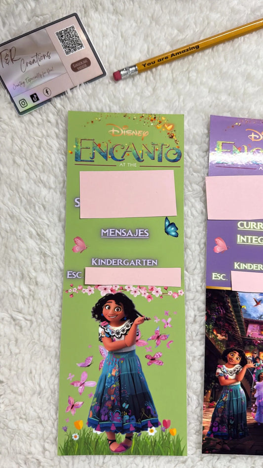 Magical Princess-Inspired Waterproof Big Stickers | Personalized School