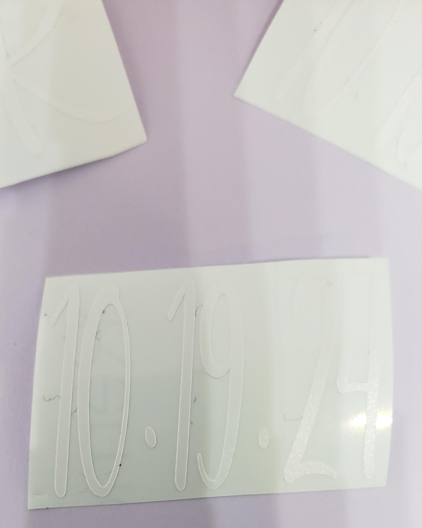Custom Vinyl Stickers for Party Glasses: Personalized Initials & Date