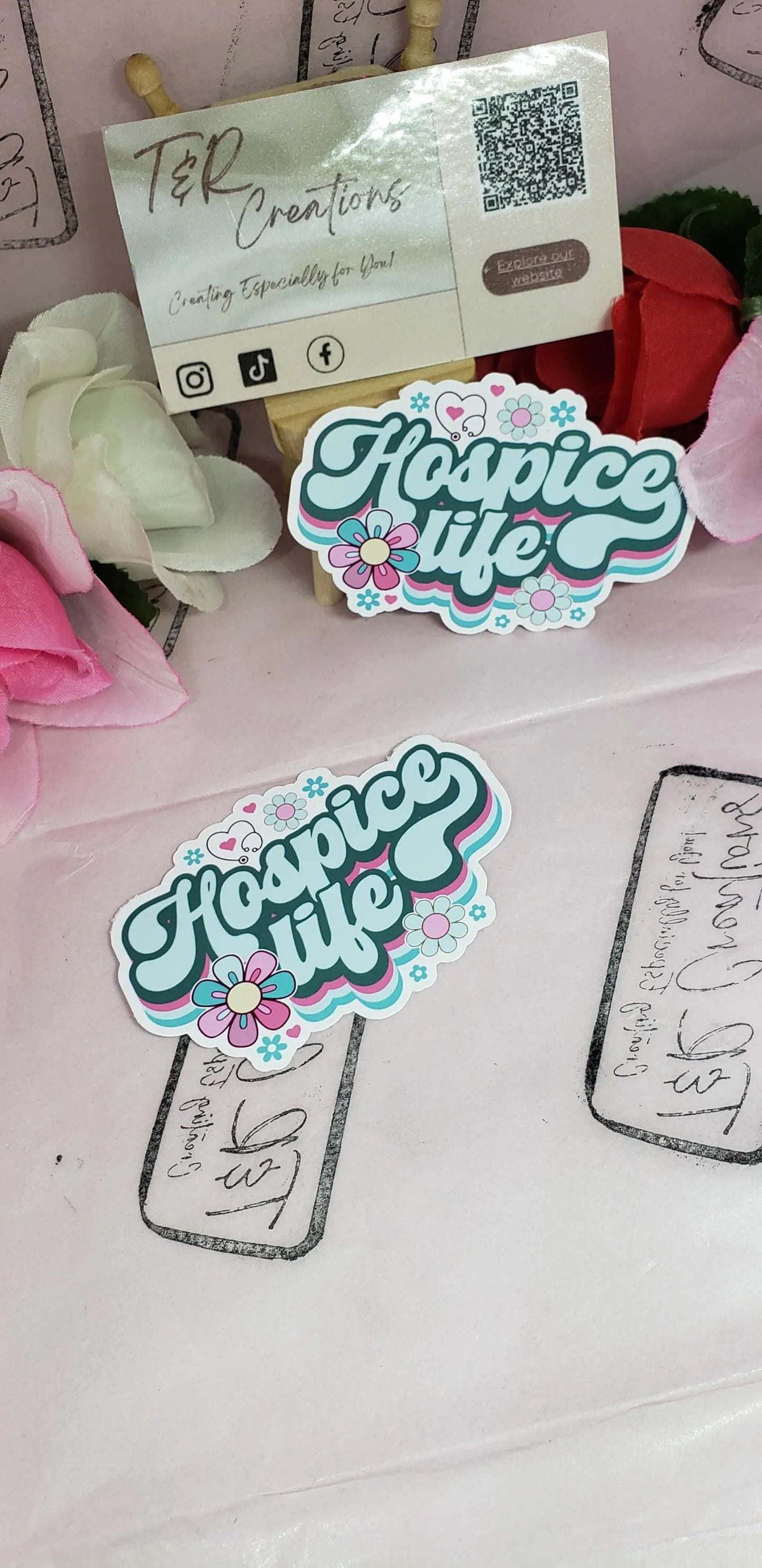 Hospice Nurse Sticker: Waterproof Vinyl Decal & Meaningful