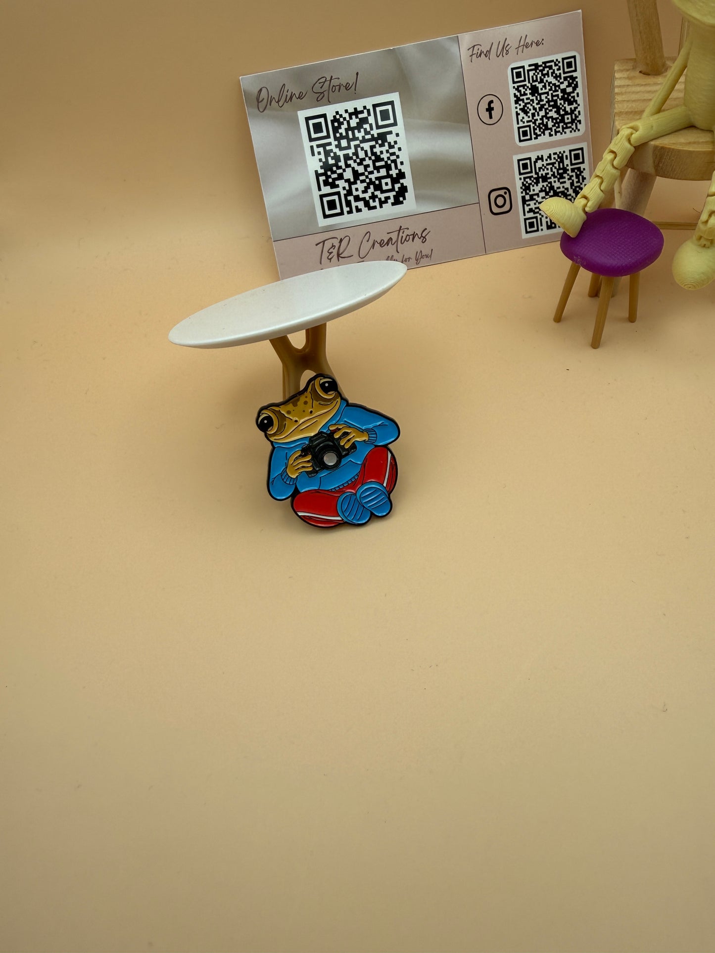 Puerto Rico Pin | Handmade Metal Pin