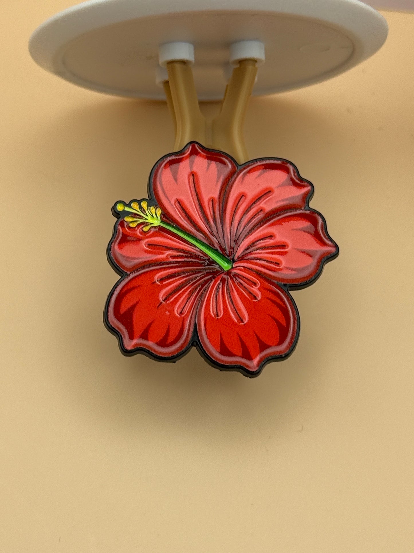 Flower Pin Puerto Rican Grandiflora/ Brooch flower