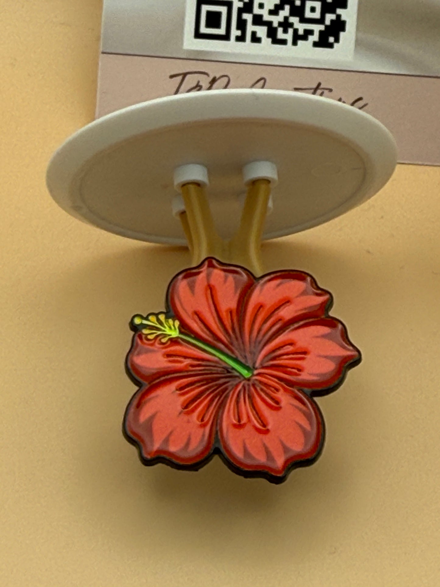 Flower Pin Puerto Rican Grandiflora/ Brooch flower