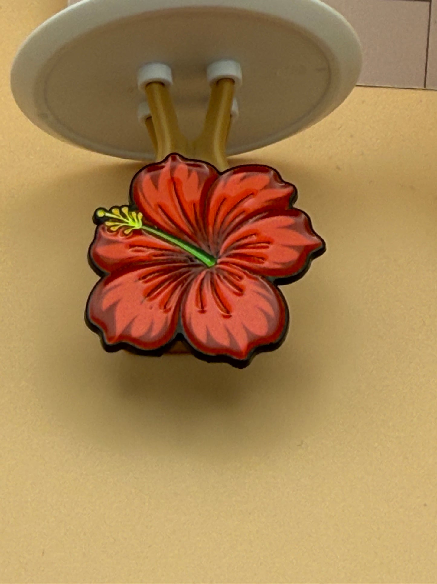 Flower Pin Puerto Rican Grandiflora/ Brooch flower