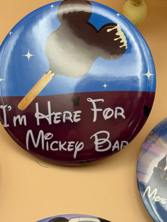 Ice Cream Bar Name Badge | Funny Button Magical Gift
