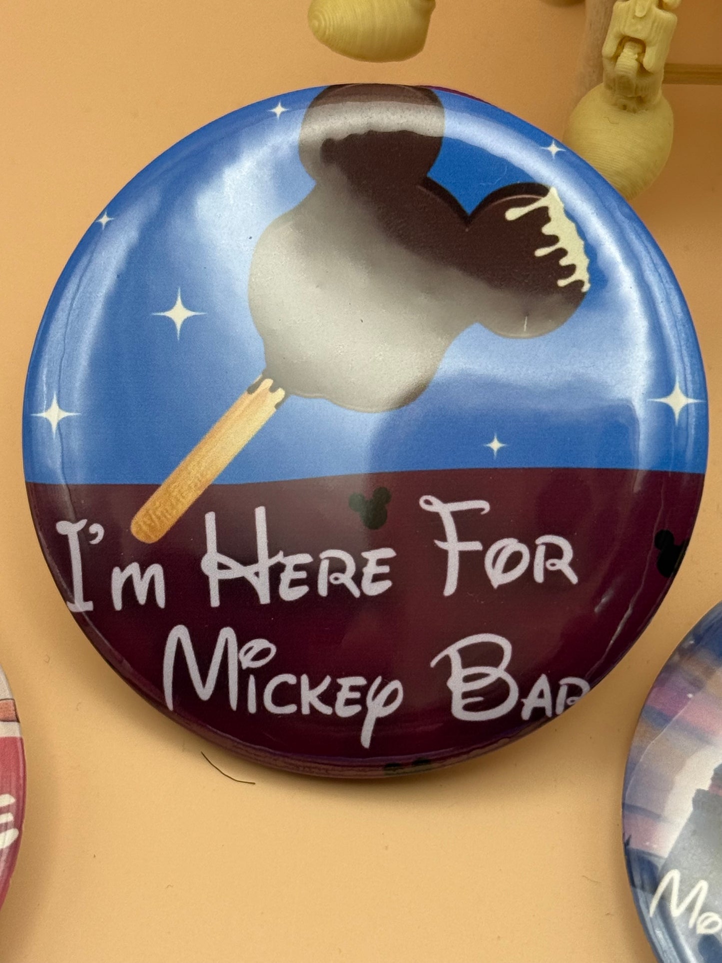 Ice Cream Bar Name Badge | Funny Button Magical Gift
