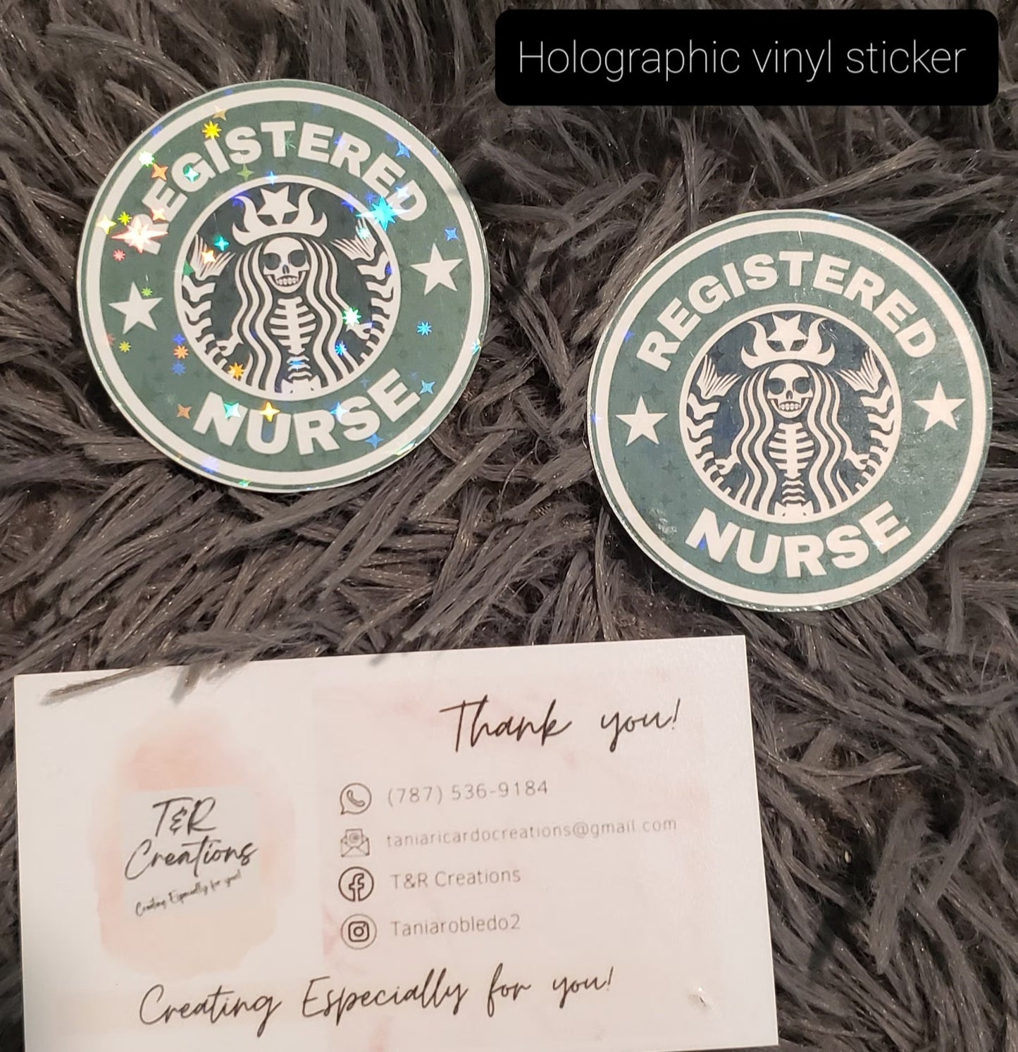 Registered Nurse coffee Fun & Stylish Vinyl Decals – Waterproof & Long-Lasting