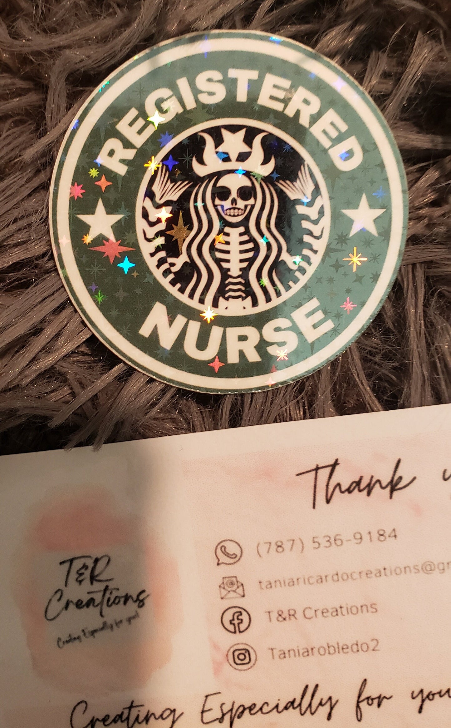 Registered Nurse coffee Fun & Stylish Vinyl Decals – Waterproof & Long-Lasting