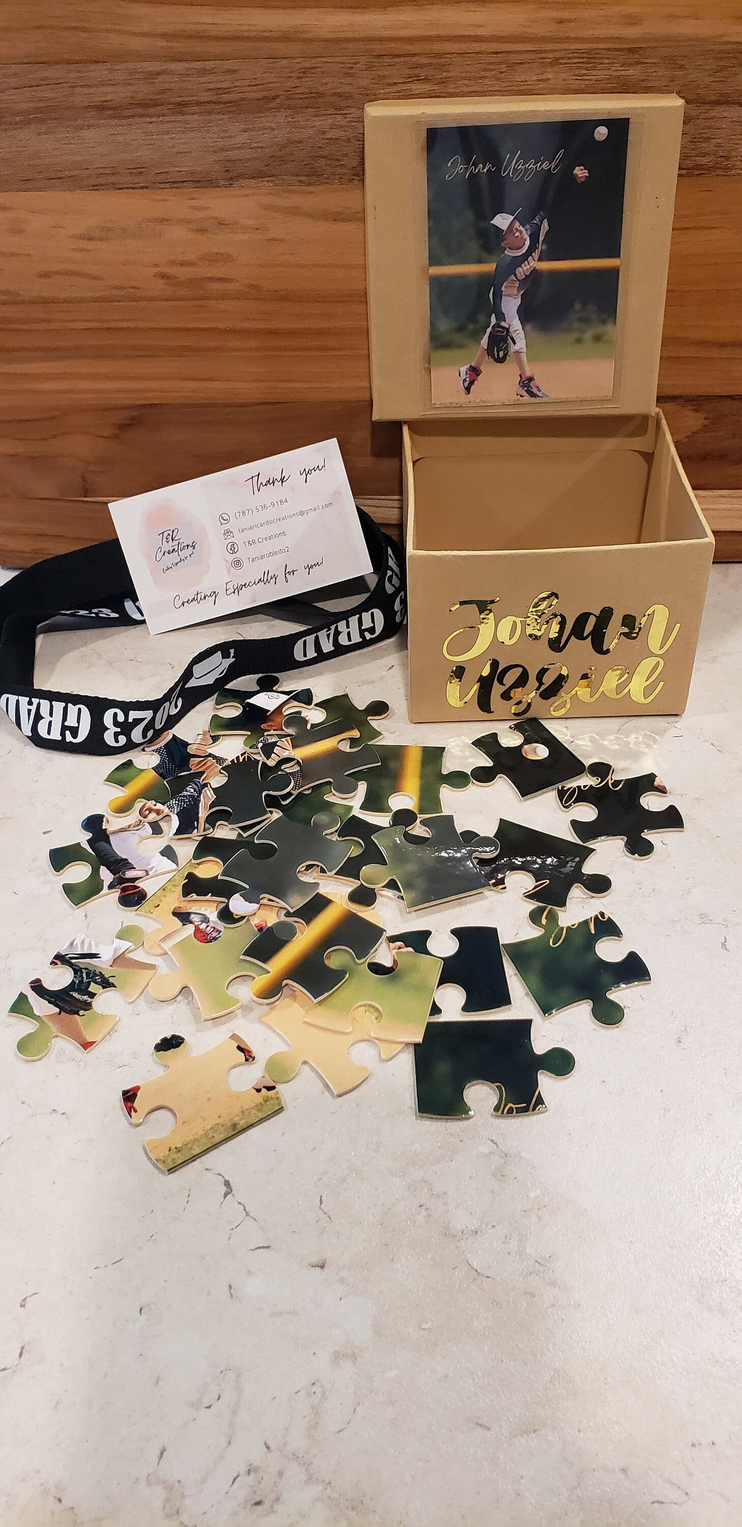 🧩 Personalized Photo Puzzle – Custom Picture Puzzle Gift