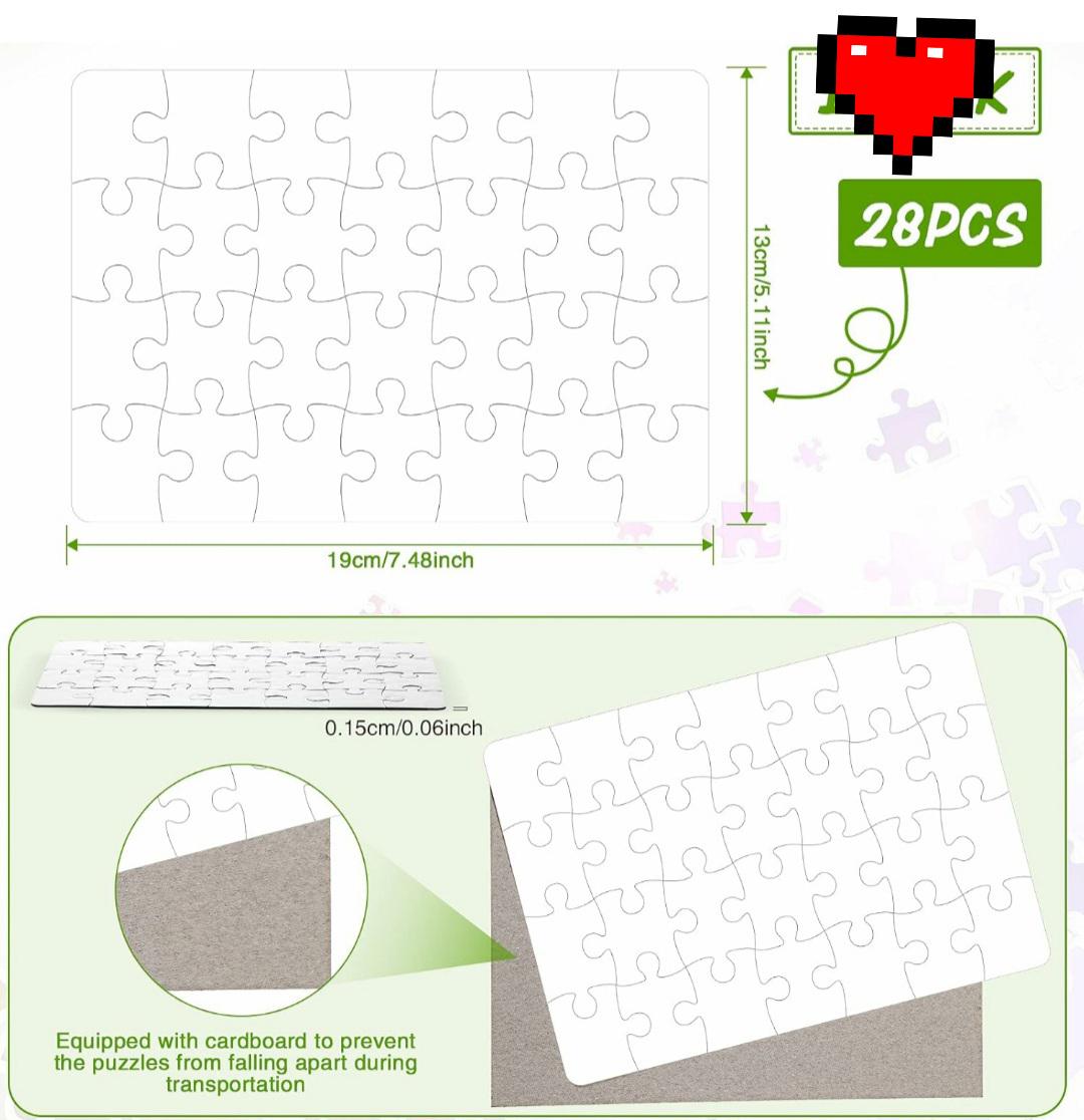 🧩 Personalized Photo Puzzle – Custom Picture Puzzle Gift