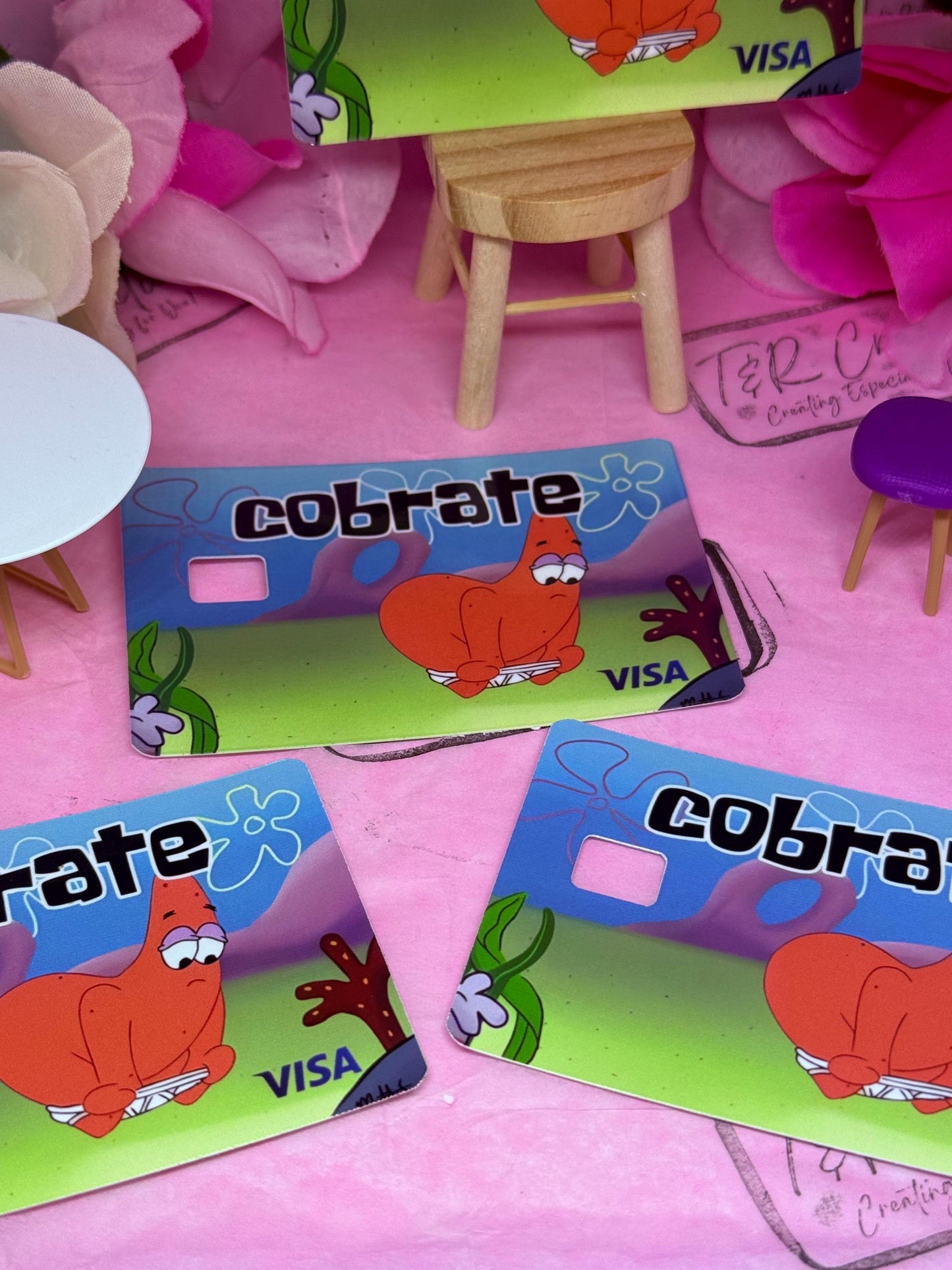 Credit card funny sticker