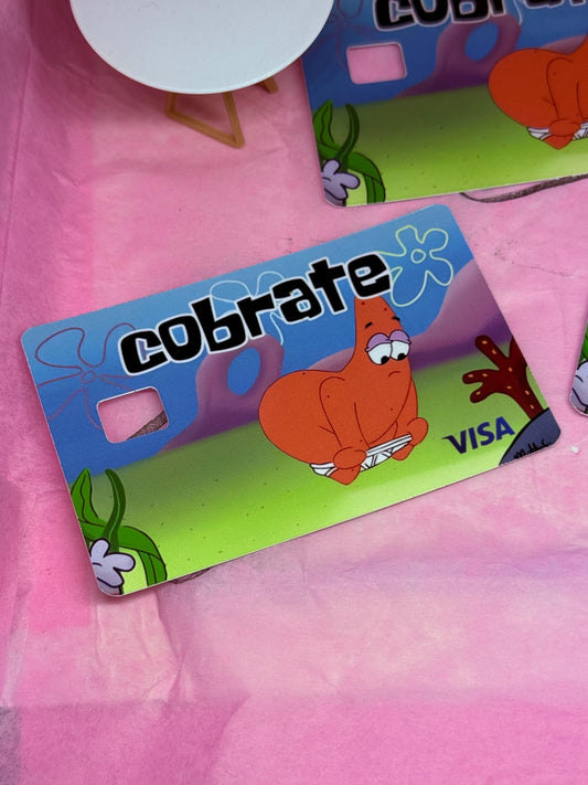 Credit card funny sticker