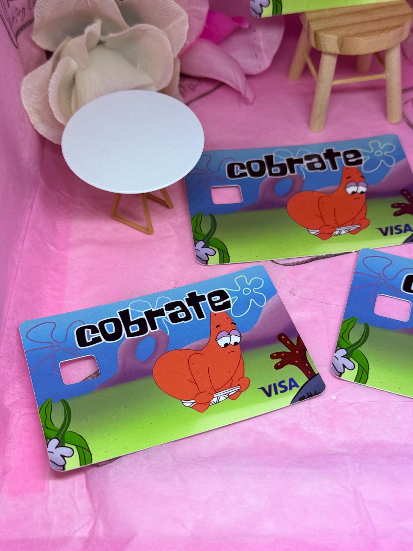 Credit card funny sticker