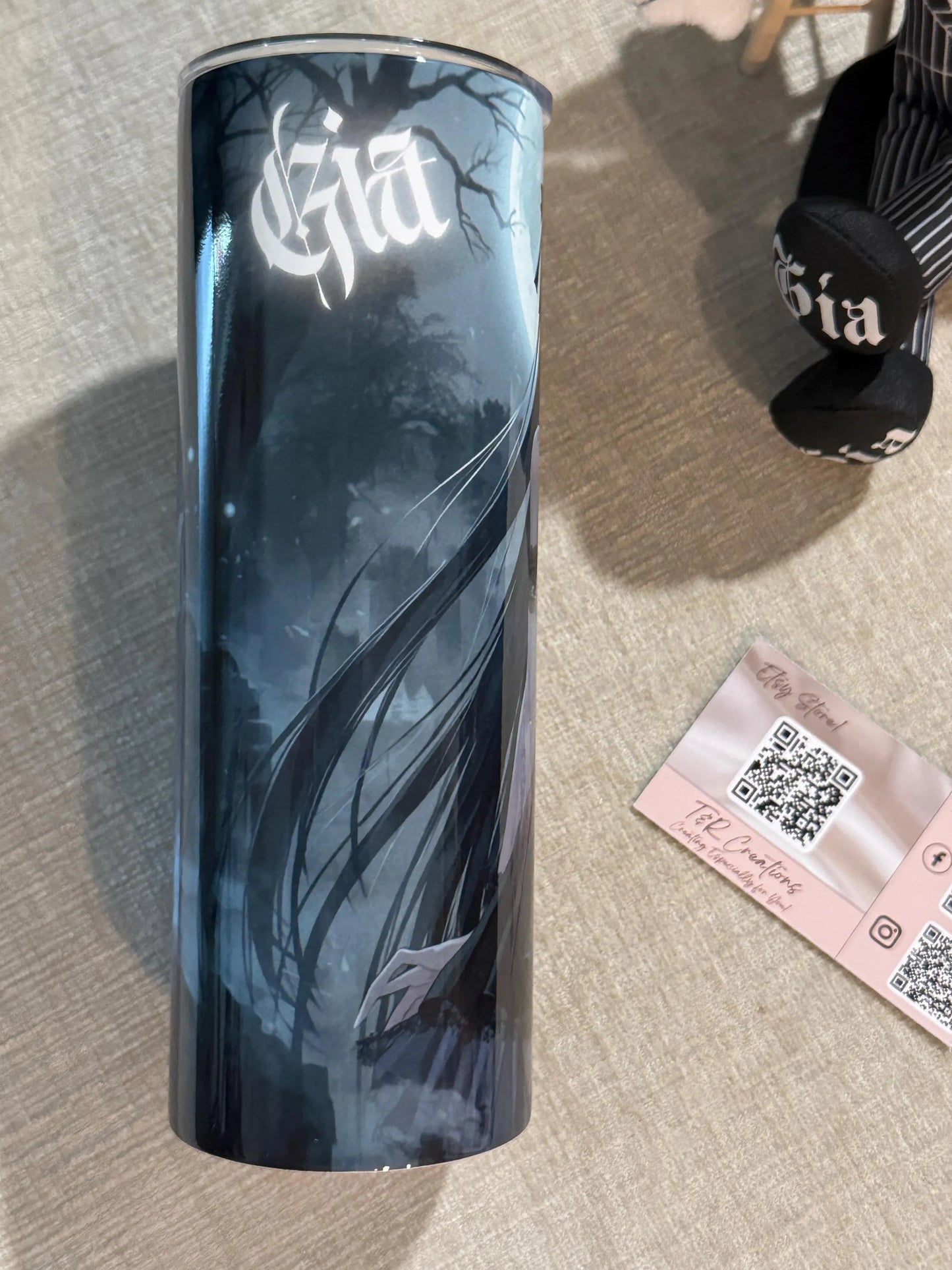 Anime tumbler skinny 20 once/sublimation design
