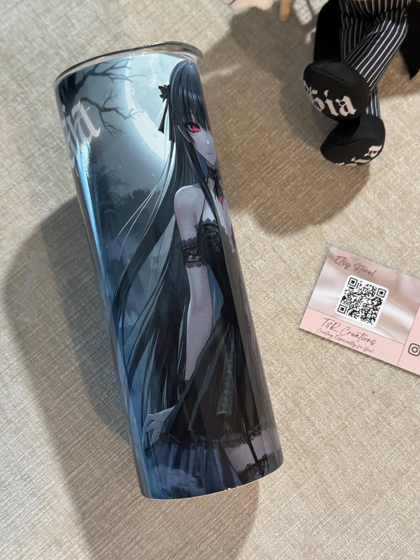 Anime tumbler skinny 20 once/sublimation design