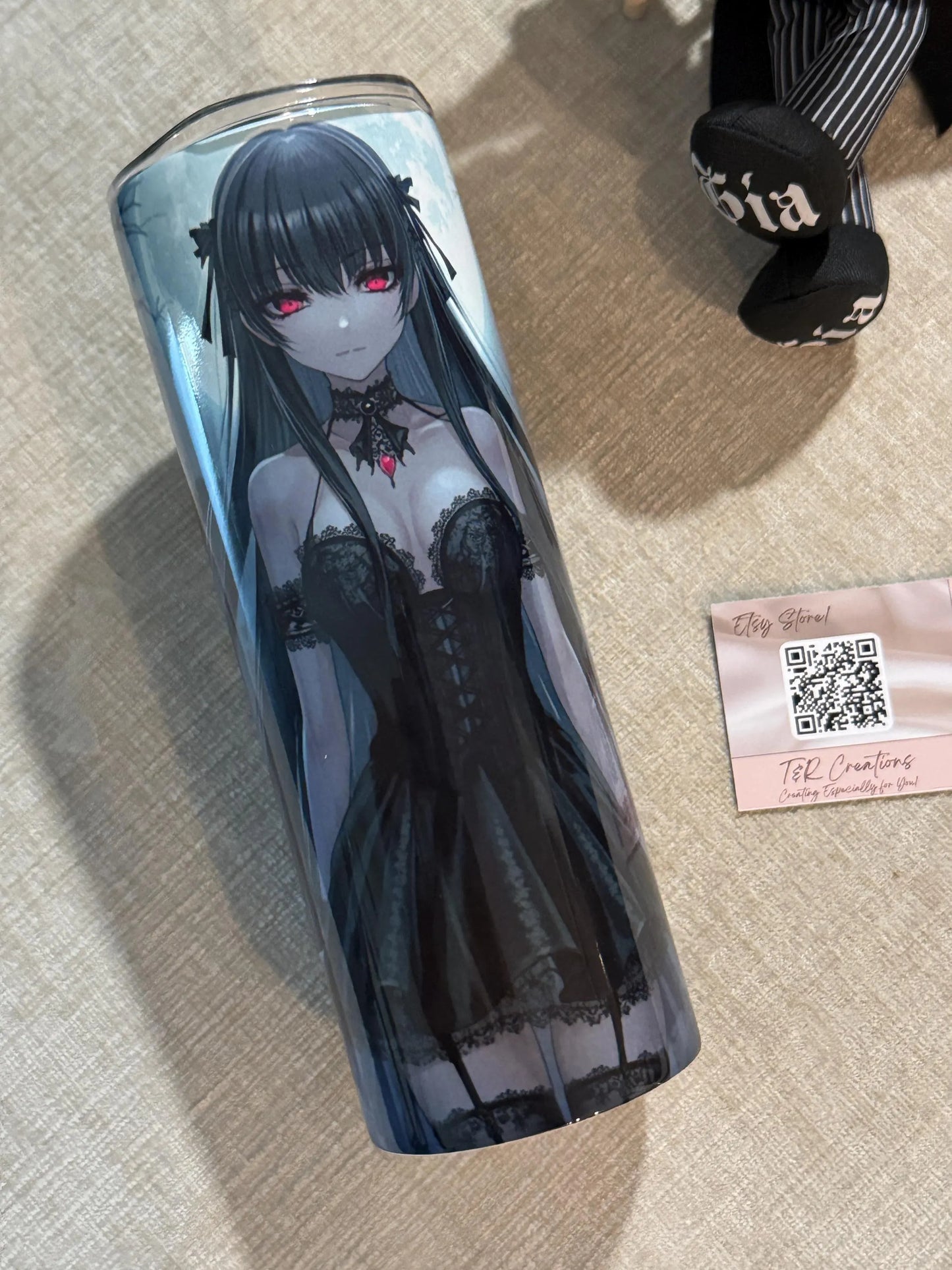 Anime tumbler skinny 20 once/sublimation design