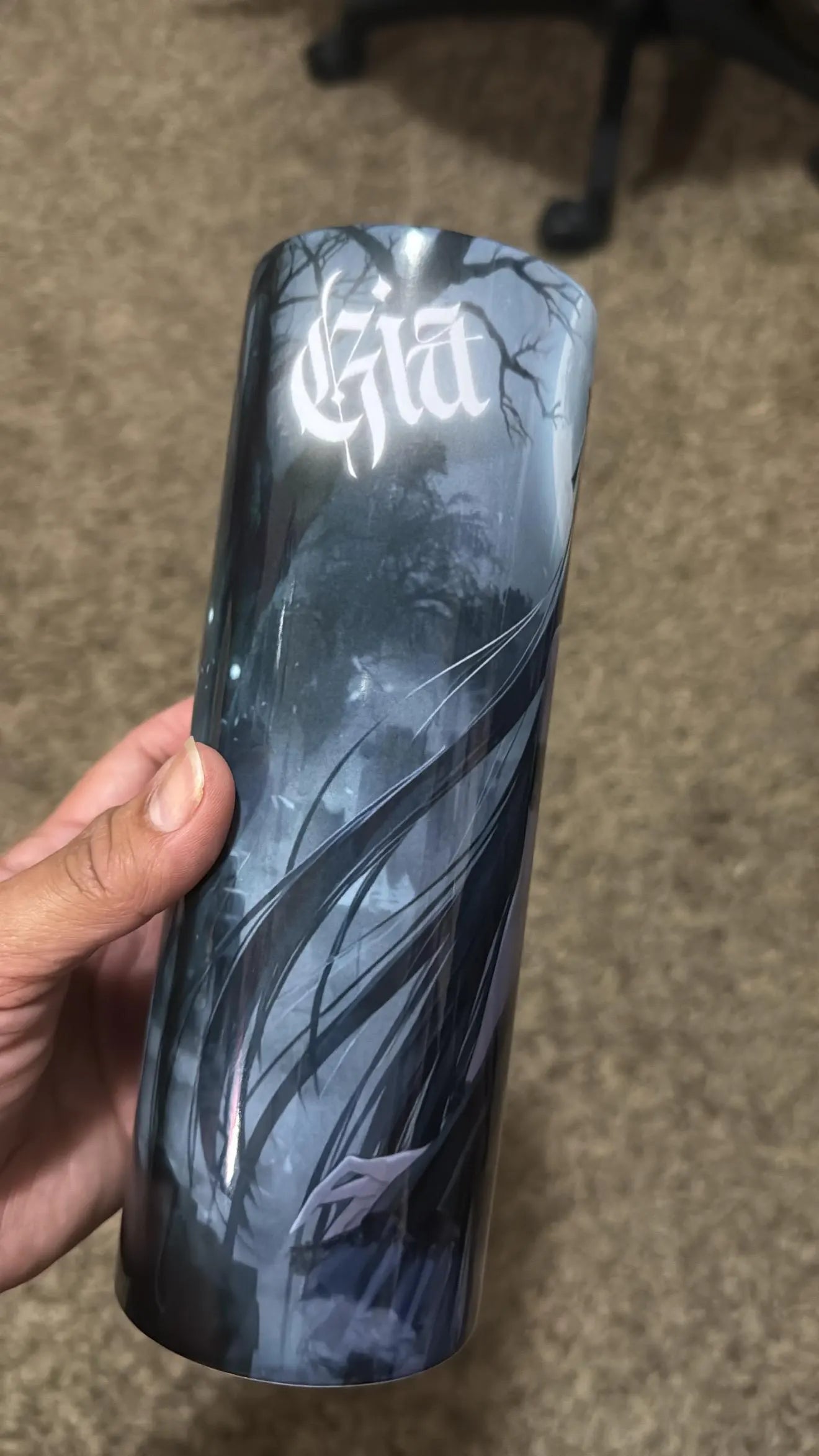 Anime tumbler skinny 20 once/sublimation design