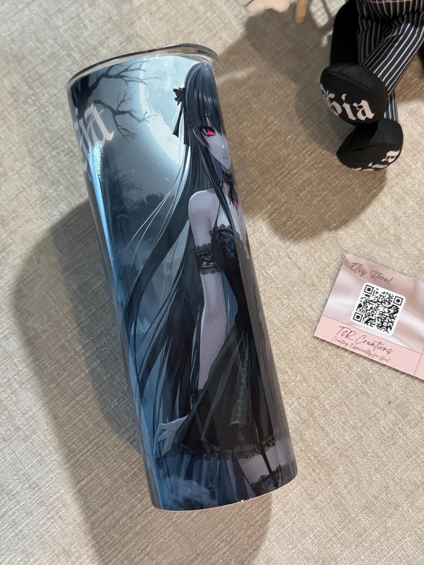 Anime tumbler skinny 20 once/sublimation design