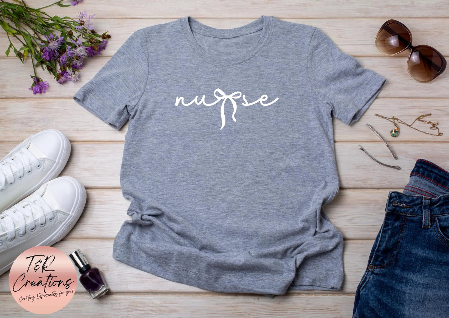 Nurse Coquette Bow T-shirt