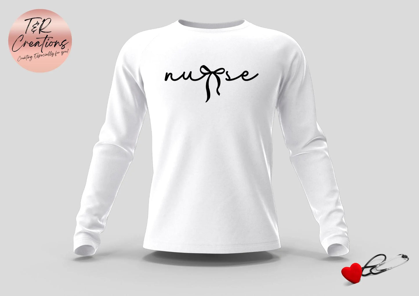 Nurse Coquette Bow T-shirt