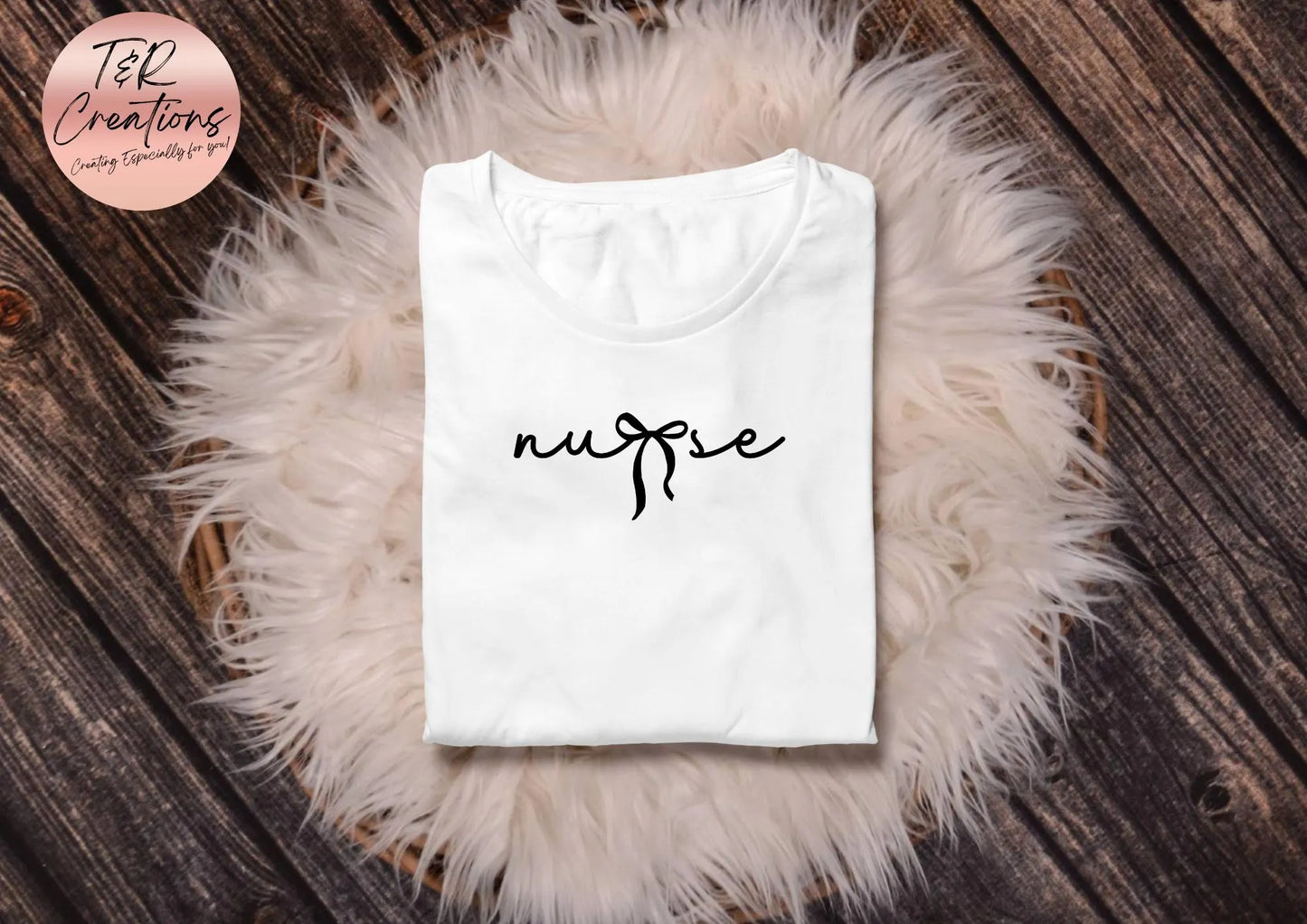 Nurse Coquette Bow T-shirt