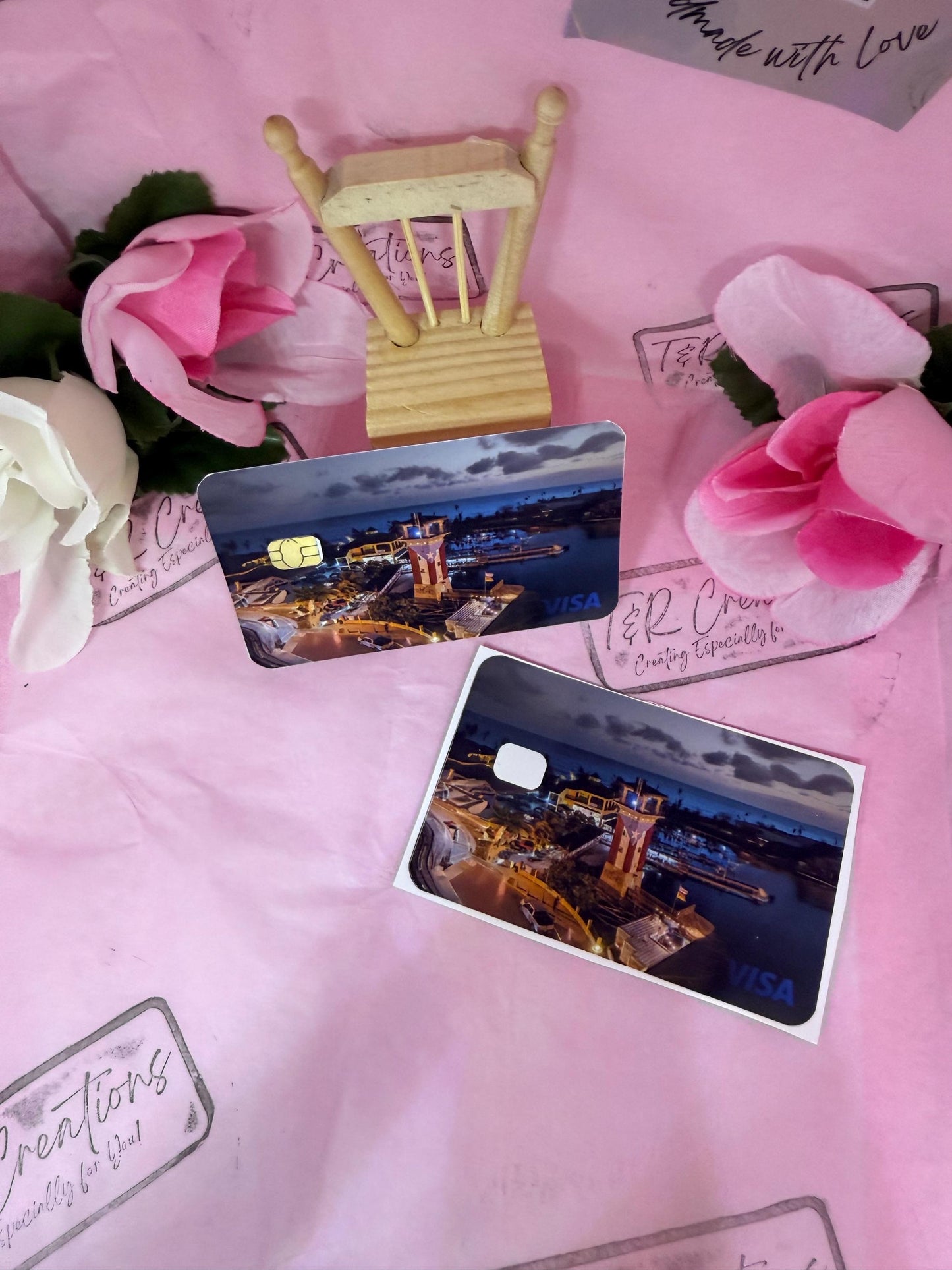 Ponce Puerto Rico sticker for credit card Waterproof Vinyl Debit Card Cover